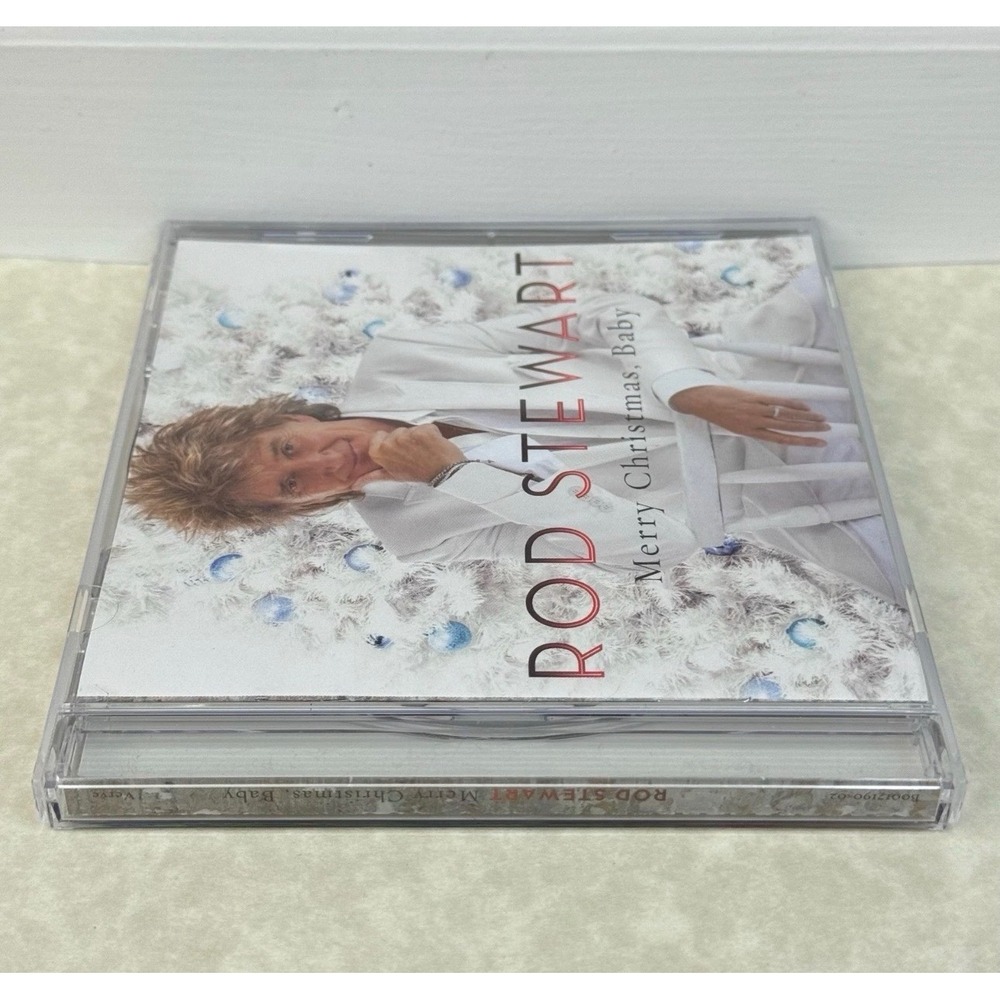 Rod Stewart Merry Christmas Baby CD 2012 Holiday Album David Foster Verve Record - Picture 4 of 4